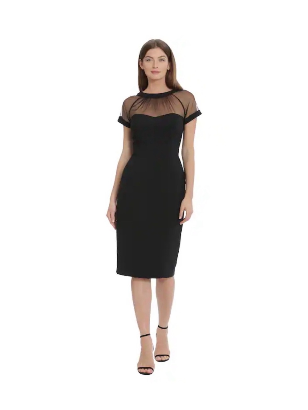 Maggy London Illusion Cocktail Dress